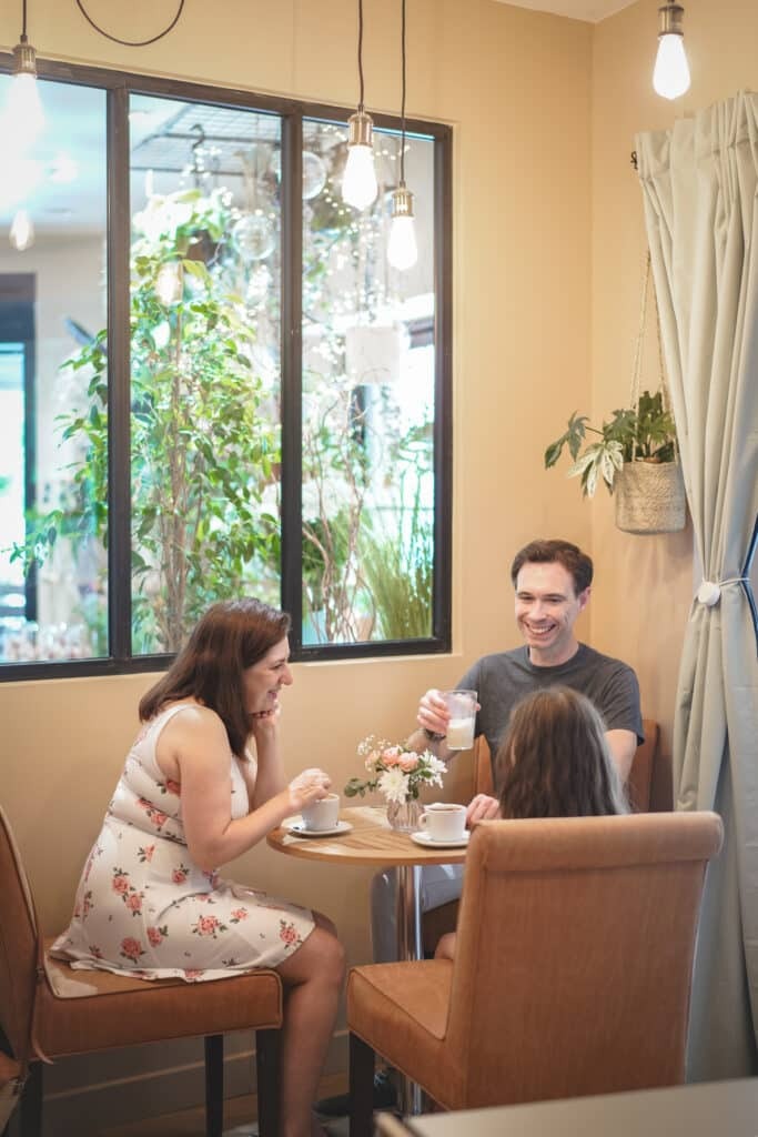 Salon de thé et café fleuriste 77